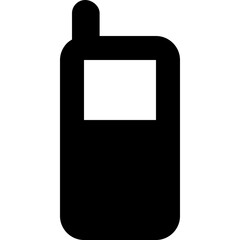 Intercom Vector Solid Icon