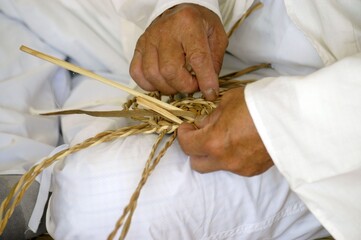 짚 공예 straw craft