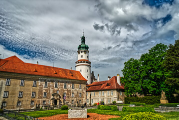 Czech Republic historical palace in “Nove Mesto nad Metuji / Neustadt an der Mettau”