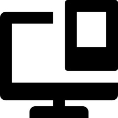 Adaptive Glyph Vector Icon
