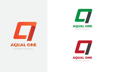 Abstract Logo Design Template for company and finance Business