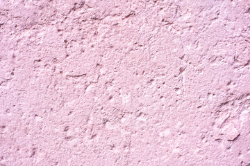 soft pink plastered wall of artificial origin