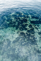 blue water background