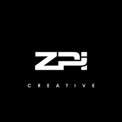 ZPI Letter Initial Logo Design Template Vector Illustration