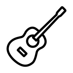 Icon Of Acoustic Guitar