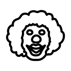 Party Clown Face Icon