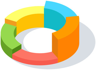 Obraz premium Visualize with business analytics. Work with statistical data analysis, changing indicators. Analyze statistical indicators, business data. Marketing research for presentation. Data financial report