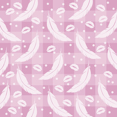 feather pattern background

