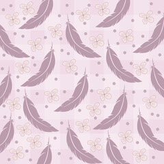 feather pattern background
