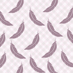 feather pattern background
