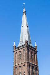 Fototapeta na wymiar the tower of the church 