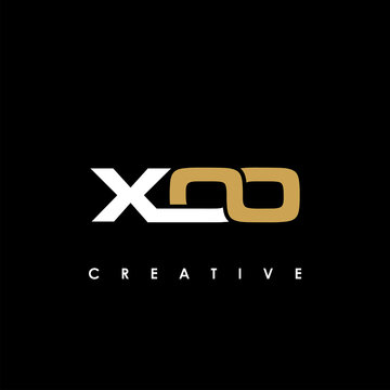XOO Letter Initial Logo Design Template Vector Illustration