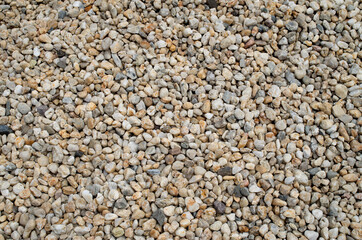 River pebbles closeup