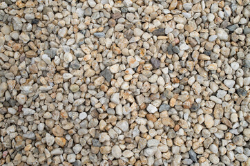 River pebbles closeup