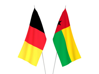 Belgium and Republic of Guinea Bissau flags