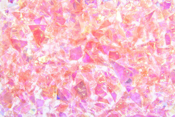キラキラ 花ビラのようなピンクの破片