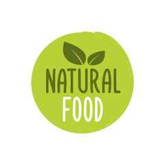 Vegan, Eco, Bio, Organic, Fresh, Healthy, 100 percent, natural food. Natural product. Emblem, cafe, logos, badges, tags, label, tag, packaging. Vector illustration.