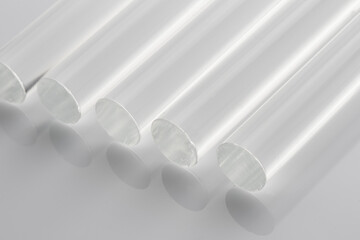 Plexiglas and shapes of different shapes
