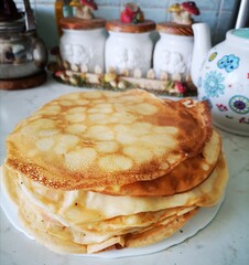 MornIng fresh tasty sweet delicious dessert. Hot coffee drink and icecream with strawberry. 