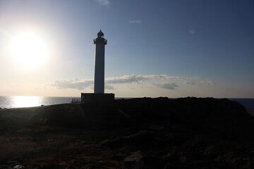 沖縄本島最西端の残波岬灯台