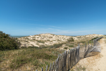 SOULAC, dans le Médoc (Gironde, France)