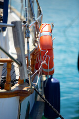 sail boat docked on a marina in Southern Spain