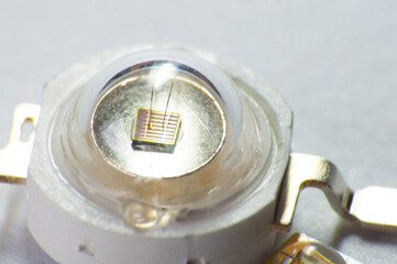 Marco of led chips. Surface Mount Device.	