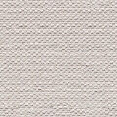 Perfect coton canvas texture in admirable white color for new project work. Seamless pattern background.
