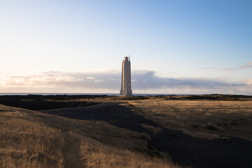 Malarrifsviti lighthouse, Snæfellsnes peninsula, Iceland