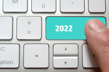 Touche de clavier d'ordinateur 2022