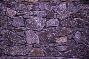 Wallpaper of old vintage stone wall background texture