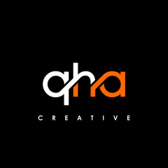 QHA Letter Initial Logo Design Template Vector Illustration