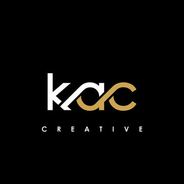 KAC Letter Initial Logo Design Template Vector Illustration