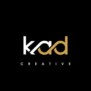 KAD Letter Initial Logo Design Template Vector Illustration