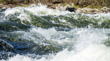 Wild rivers of Scandinavian wilderness