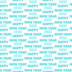 A Simple Pattern with the text happy new year 