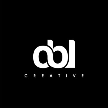 OBL Letter Initial Logo Design Template Vector Illustration