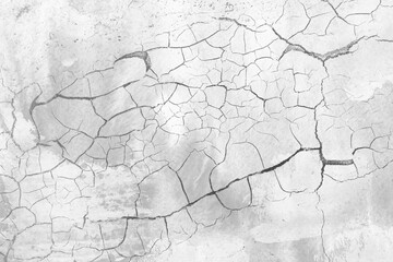 Abstract gray crackled paper texture. Old vintage effect.