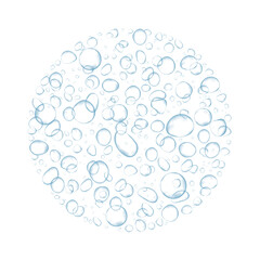 Hyaluronic acid background.