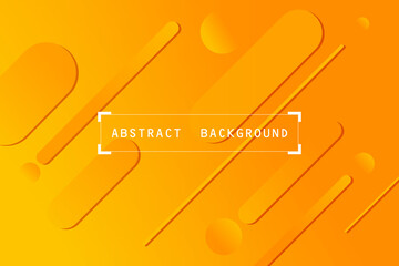orange and yellow abstract cover and backdrop background