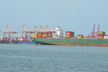 container cargo freight ship