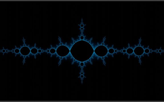A fractal is a never-ending pattern
