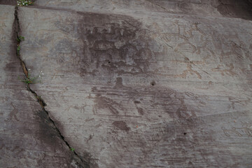 Camonica Valley Rock Drawings, Lombardy Italy, UNESCO Complex of rock drawings in Europe