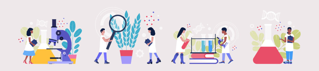Study of biology, genetics
