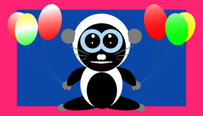 easter bunny with egg