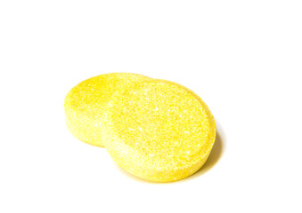 water-soluble tablets vitamin C isolated