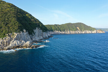 高知県大月町　大堂海岸の風景