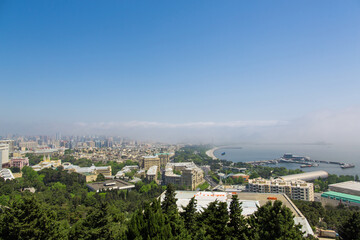 Sunny Day in the Baku Park 