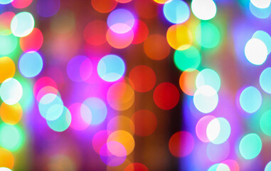 abstract background with bokeh