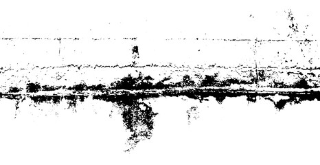 Cracked grunge urban background with rough surface. Dust overlay distress grained texture. One color graphic resource.